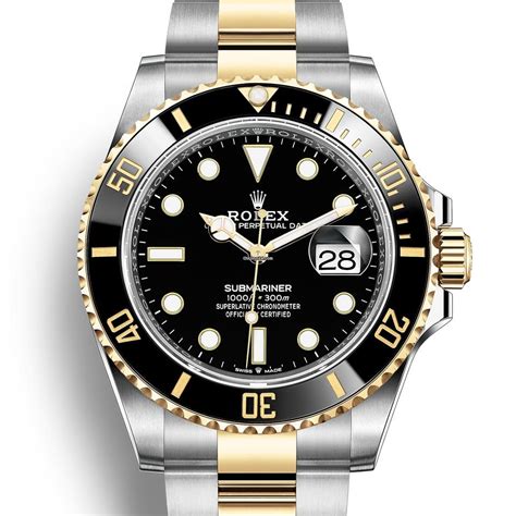 rolex submariner negro y oro